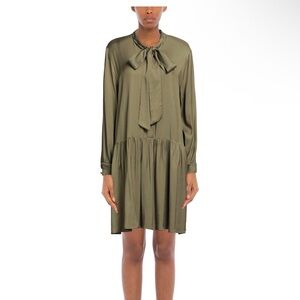 Blumarine Olive Dress